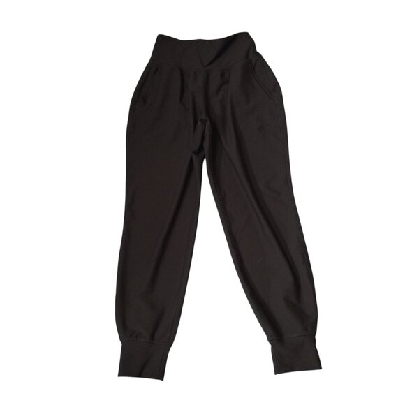 OLD NAVY Active Women's Small High-Rise PowerSoft Jogger Brown Pull On Pockets - Picture 1 of 4